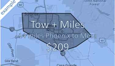 Phoenix Towing Price Quote